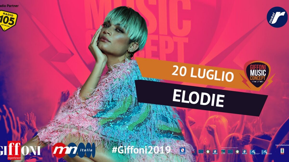 Giffoni 2019 Live Music: Elodie ospite il 20 luglio