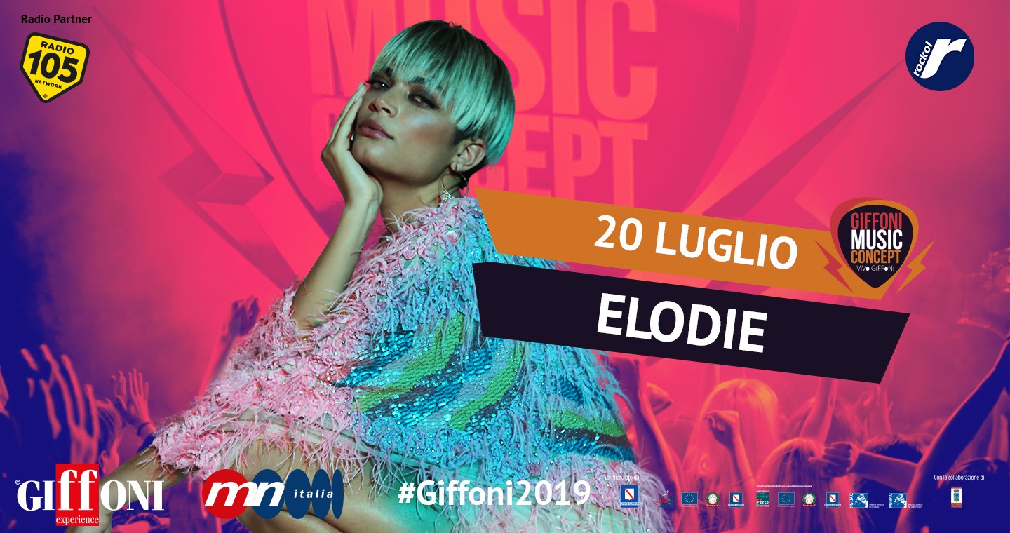 Giffoni 2019 Live Music: Elodie ospite il 20 luglio