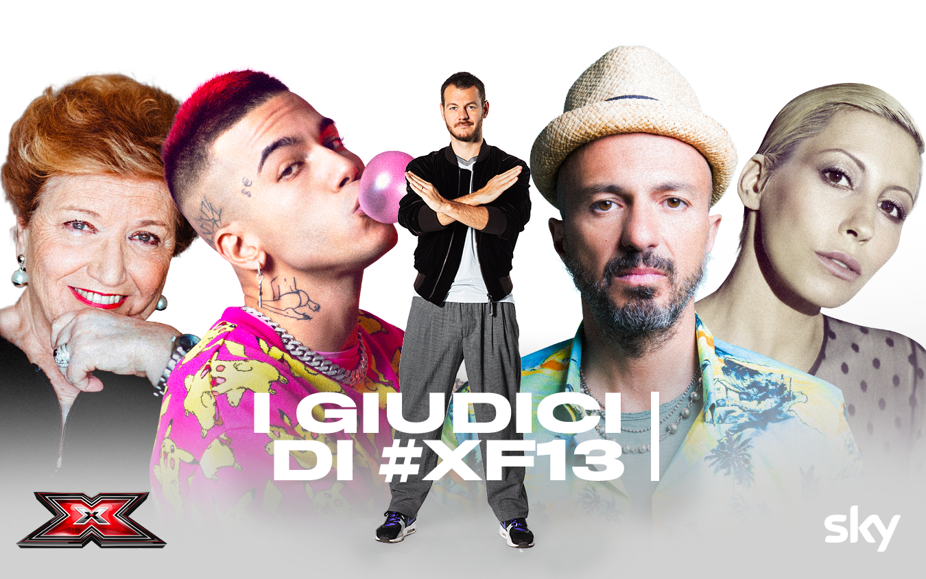 X Factor 13, ecco i giudici: Malika Ayane, Samuel Romano, Sfera Ebbasta, Mara Maionchi