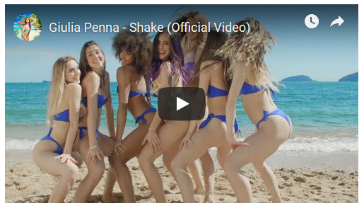 Giulia Penna, Shake: testo e video ufficiale