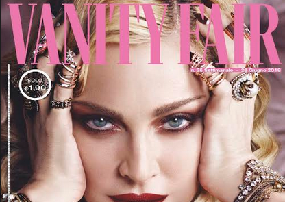 Madonna a Vanity Fair: “Stiamo sprofondando in un nuovo Medioevo”