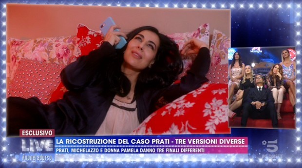 Live – Non è la D’Urso, il caso Pamela Prati-Mark Caltagirone diventa una docu-fiction (vista dagli ospiti in un drive-in!)