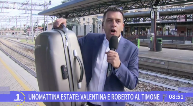 Unomattina estate, passaggio di consegne conduttori con Di Mare e Rinaldi, ma Poletti non è in studio