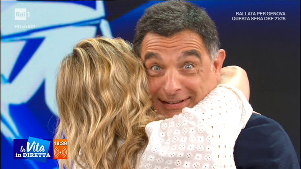 La vita in diretta – ultima puntata, Fialdini: “Io e Tiberio abbiamo litigato, fatto pace ma siamo stati veri!”