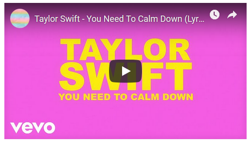 Taylor Swift – You Need To Calm Down: testo, traduzione e video ufficiale