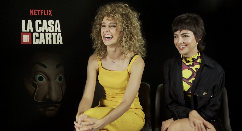 La casa di carta 3, Ursula Corberò (Tokyo) e Esther Acebo (Stoccolma) a Blogo