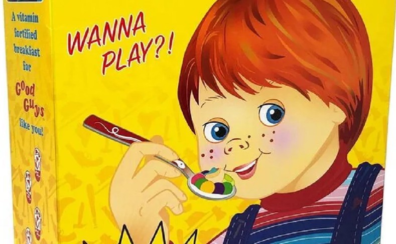 Comic-Con 2019, La bambola assassina: disponibili i cereali ufficiali di Chucky