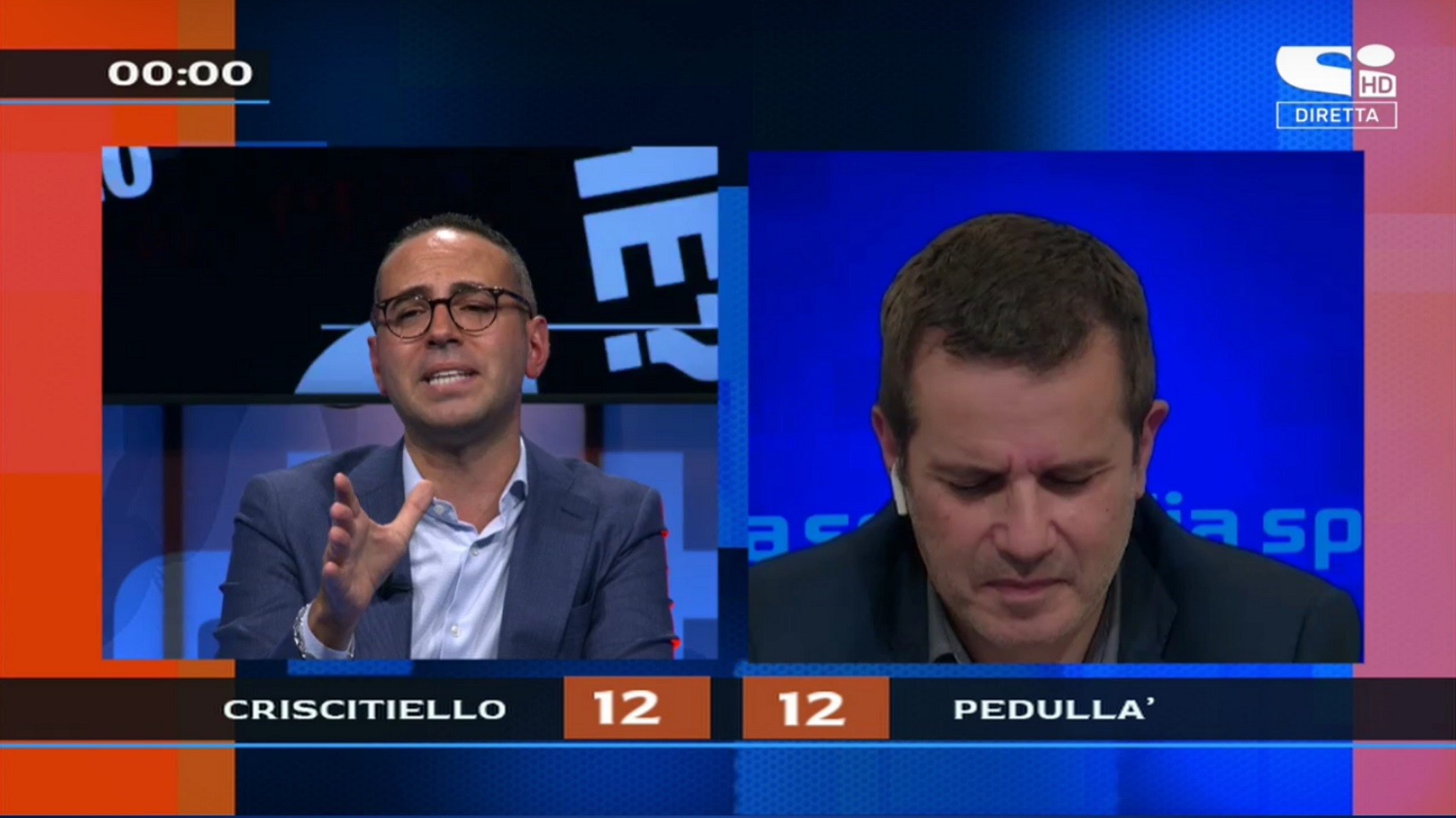 Lite fra Michele Criscitiello e un tifoso napoletano in diretta a “Lo sai che?” (VIDEO)