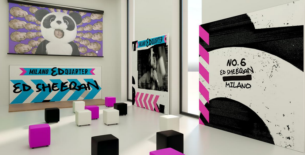 Ed Sheeran, a Milano arriva l’experience room Ed Quarter dall’11 al 14 luglio 2019