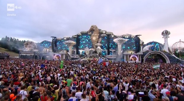 Tomorrowland 2019: il festival EDM in onda in diretta su Rai 4 domenica 28 luglio