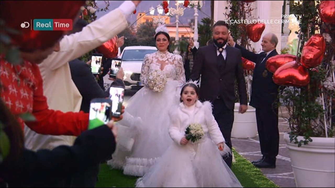 Il Castello delle Cerimonie 2019, il matrimonio di Giusy Attanasio