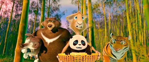 A spasso col panda: foto e poster del film d’animazione