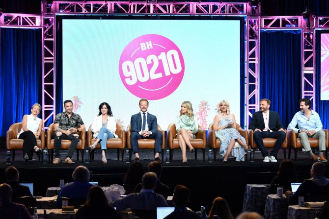 BH90210, il cast spera in altre stagioni, Shannen Doherty ha accettato solo dopo la morte di Luke Perry