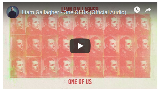 Liam Gallagher, One of us: audio, testo e traduzione del nuovo singolo