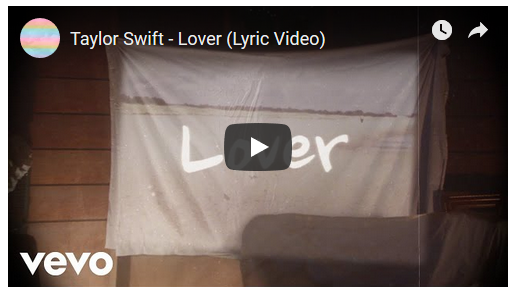 Taylor Swift, Lover: testo, traduzione e lyric video