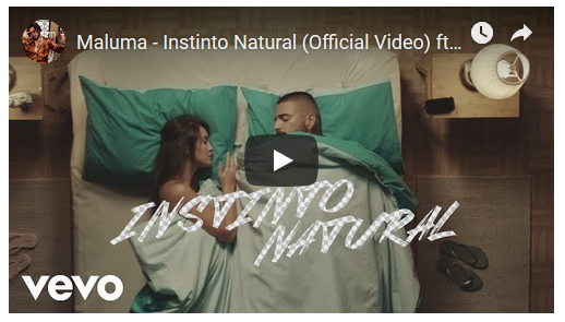 Maluma featuring Sech, Instinto Natural: testo, traduzione e video ufficiale