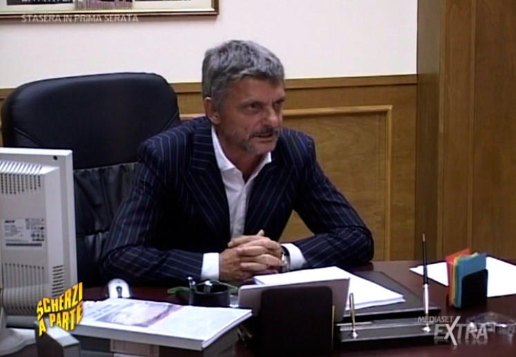 Quando Massimo Ferrero faceva l’attore per Scherzi a parte. Correva l’anno 2007