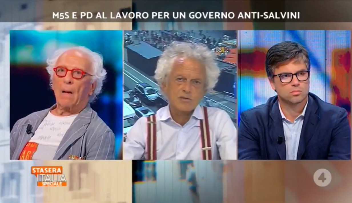 Miracoli di ferragosto: Federico Rampini ubiquo, ospite sia a Stasera Italia che a In onda