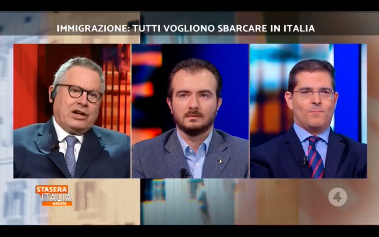 Stasera Italia, nuovo scontro. Liguori a Molinari: “Se avesse figli li terrei con la testa sott’acqua”