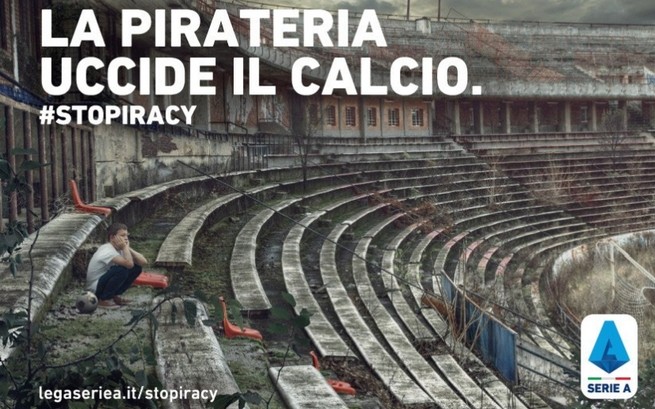 Lega Serie A contro pirateria, le iniziative per il prossimo campionato di calcio