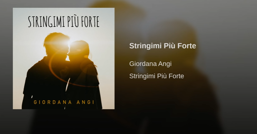 Giordana Angi, Stringimi più forte: audio e testo del nuovo singolo