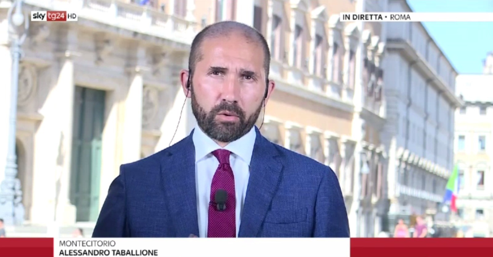 Crisi di Governo in tv, il primo eroe è Alessandro Taballione…