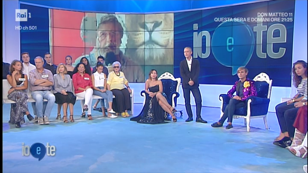 Io e Te: salta il collegamento con Sandra Milo a Venezia