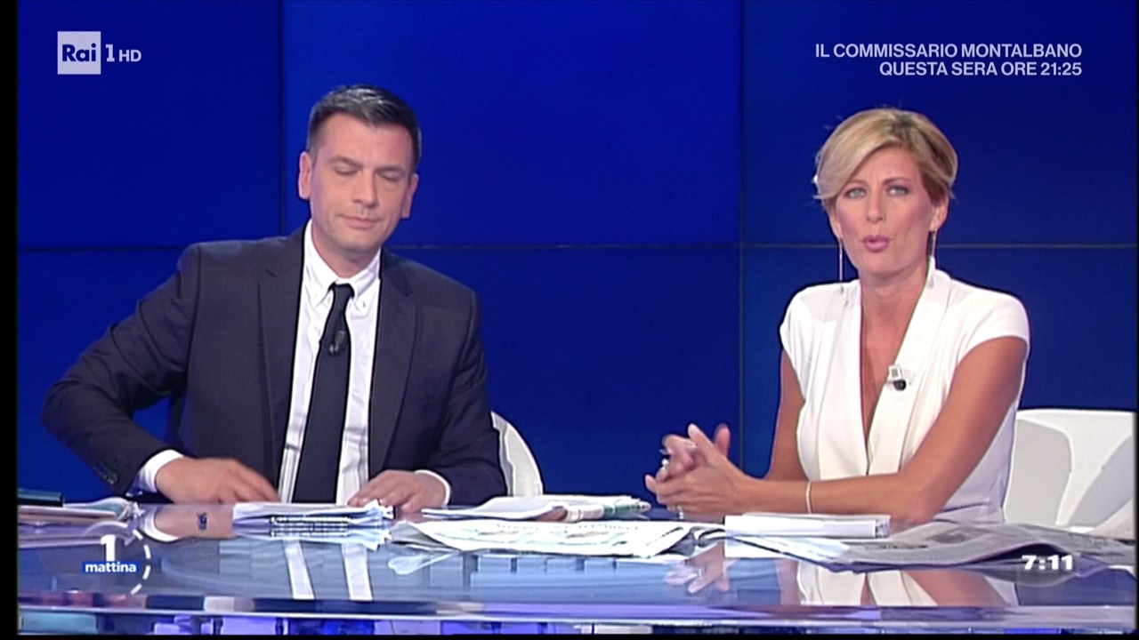 UnoMattina, prima puntata 2019-2020: Poletti e Bisti ‘dimenticano’ i saluti finali