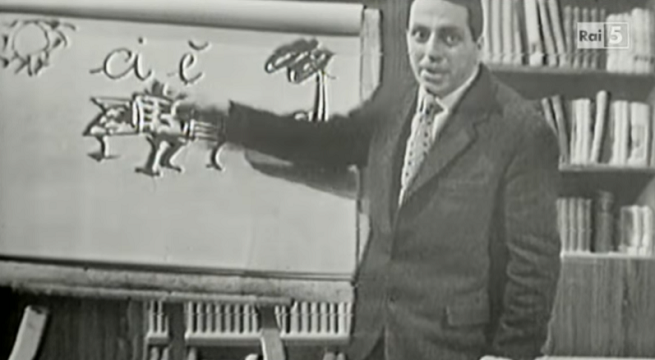 Non è mai troppo tardi, il maestro Alberto Manzi torna in tv