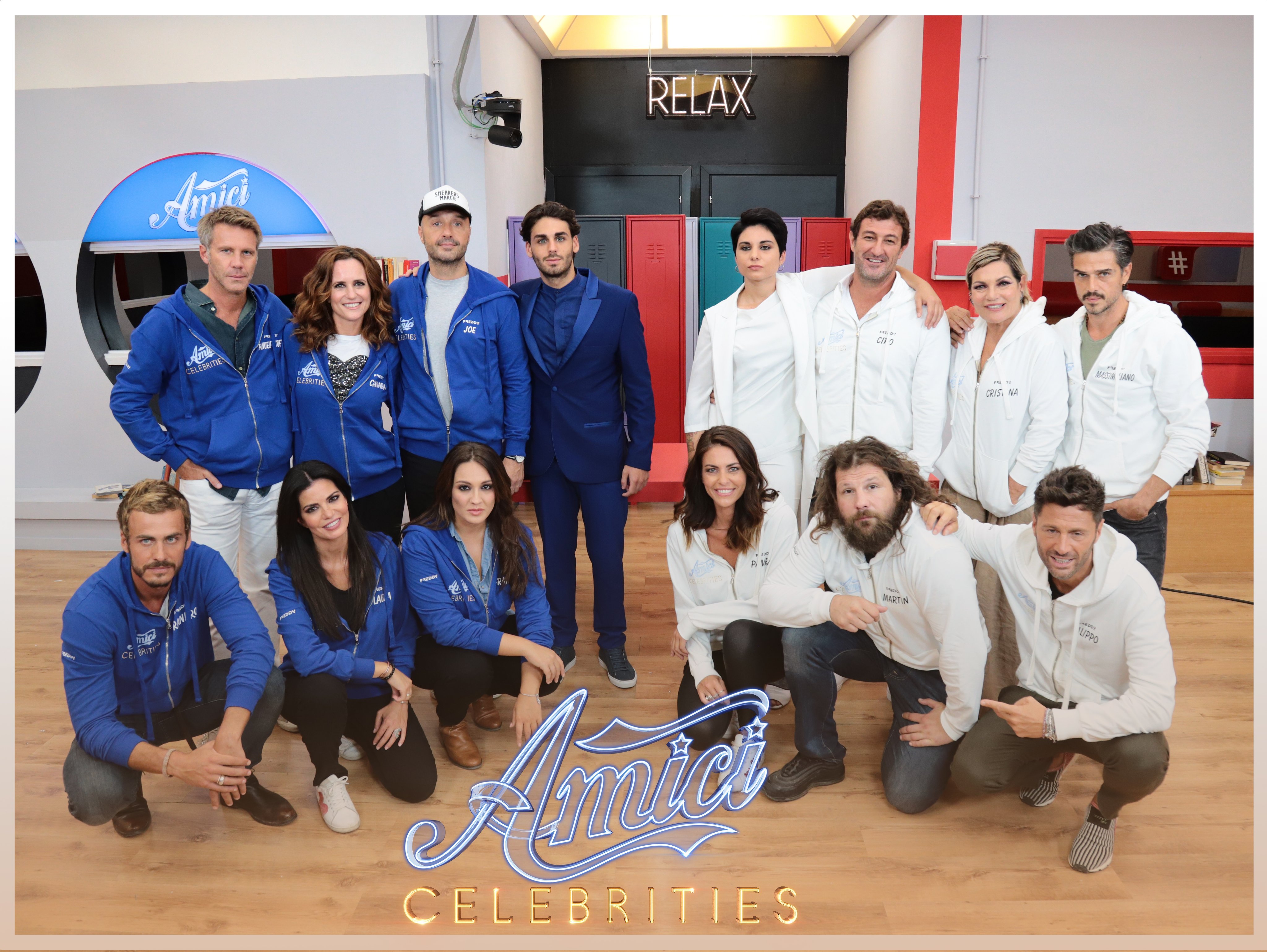 Amici Celebrities, i concorrenti divisi in squadre