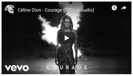 Celine Dion, Courage: testo, traduzione e audio