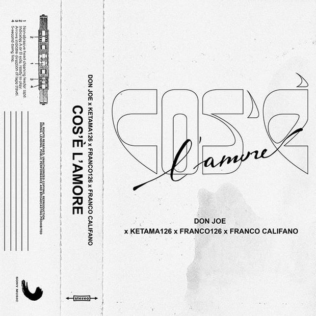 Don Joe feat. Ketama126, Franco126 e Franco Califano, Cos’è l’amore è il nuovo singolo (Testo e Audio)