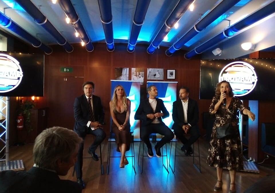 Eurogames conferenza stampa: le dichiarazioni di Ilary Blasi e Alvin