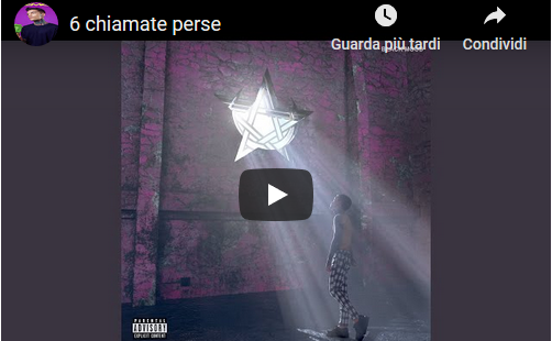 Gionnyscandal – 6 Chiamate Perse: testo e audio