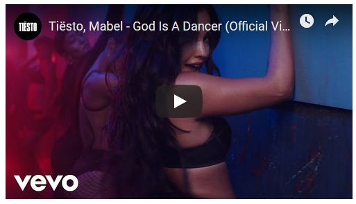 Tiësto & Mabel, God is a dancer: testo, traduzione e video ufficiale