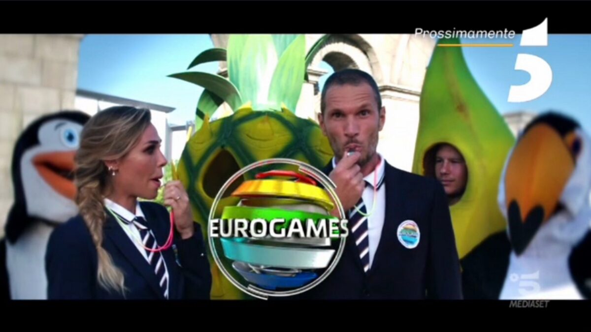 Eurogames, il promo con Ilary Blasi e Alvin (VIDEO)