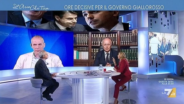 L’Aria che tira è buona: su La7 Myrta Merlino perfetta narratrice di una crisi di governo dai mille volti