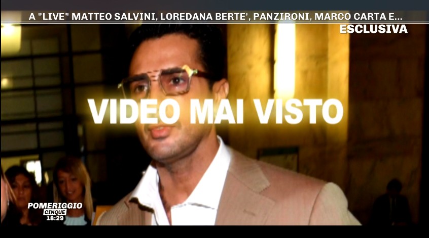 Live Non è la D’Urso ospiti seconda puntata 22 settembre 2019: video esclusivo di Fabrizio Corona in carcere