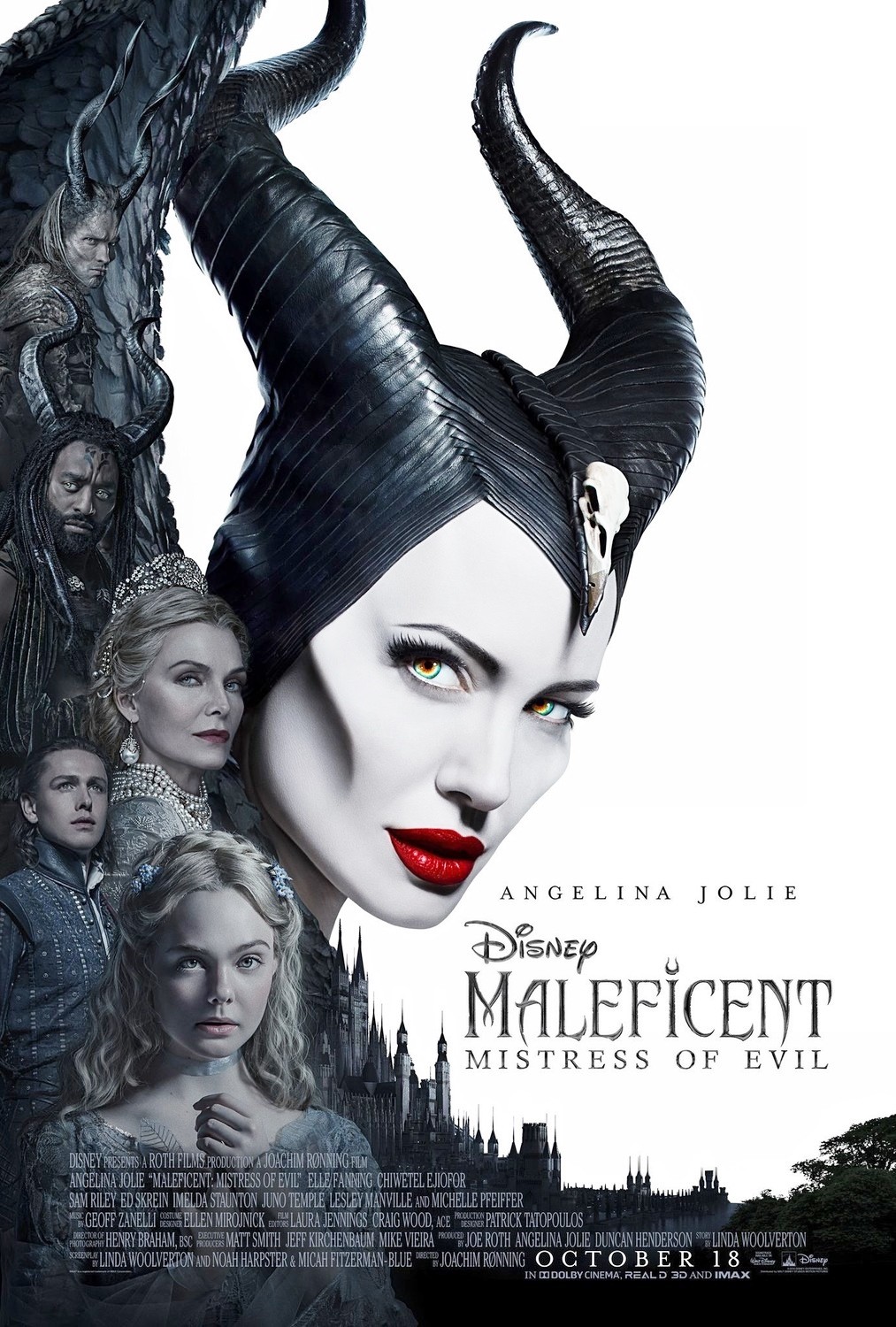 Maleficent – Signora del Male: nuovi poster del sequel Maleficent 2