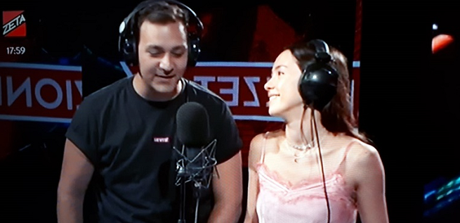 Radioblog: Aurora Ramazzotti su Rtl 102.5 con il social corner di The Flight