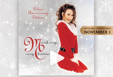 Mariah Carey, Merry Christmas compie 25 anni: il 1 novembre 2019 esce la deluxe edition dell’album