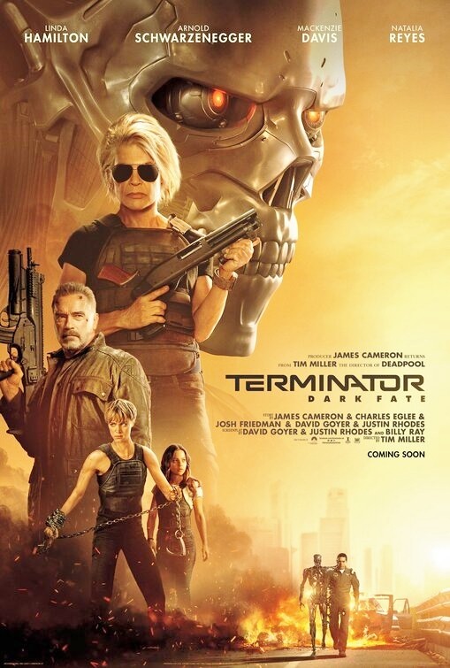 Terminator: Destino Oscuro – locandine ufficiali di Terminator 6