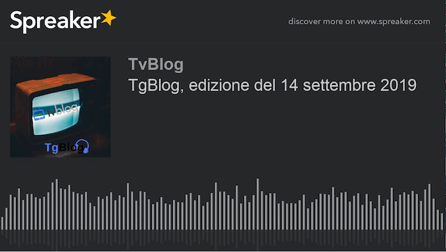 TgBlog, edizione del 14 settembre 2019