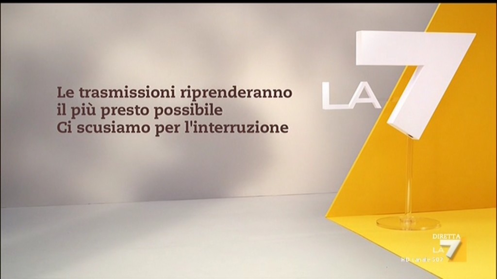 La7: salta il segnale durante il confronto tra Pamela Prati e Roberto D’Agostino a Non è l’Arena