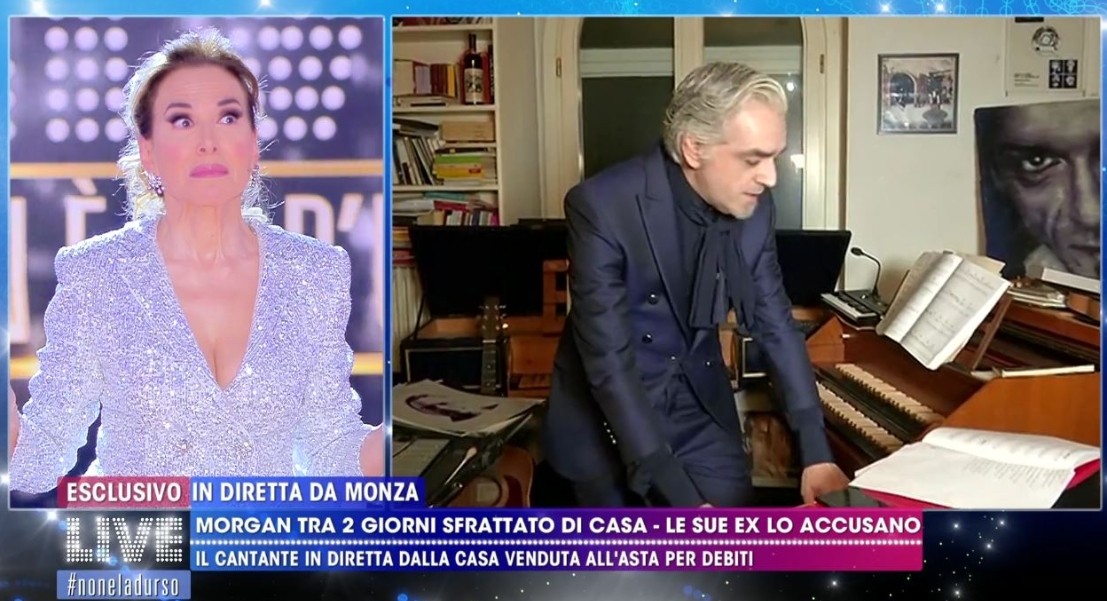 Morgan diserta Live – Non è la d’Urso: “Non ci vado, sono esasperato”