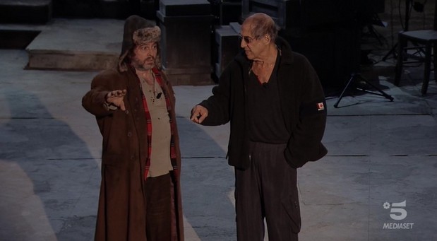 Adriano: Paolo Bonolis e Carlo Conti (e i politici) nella prima puntata del nuovo show di Adriano Celentano