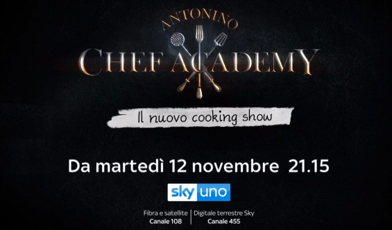 Antonino Chef Academy, Cannavacciuolo in cattedra dal 12 novembre su Sky Uno