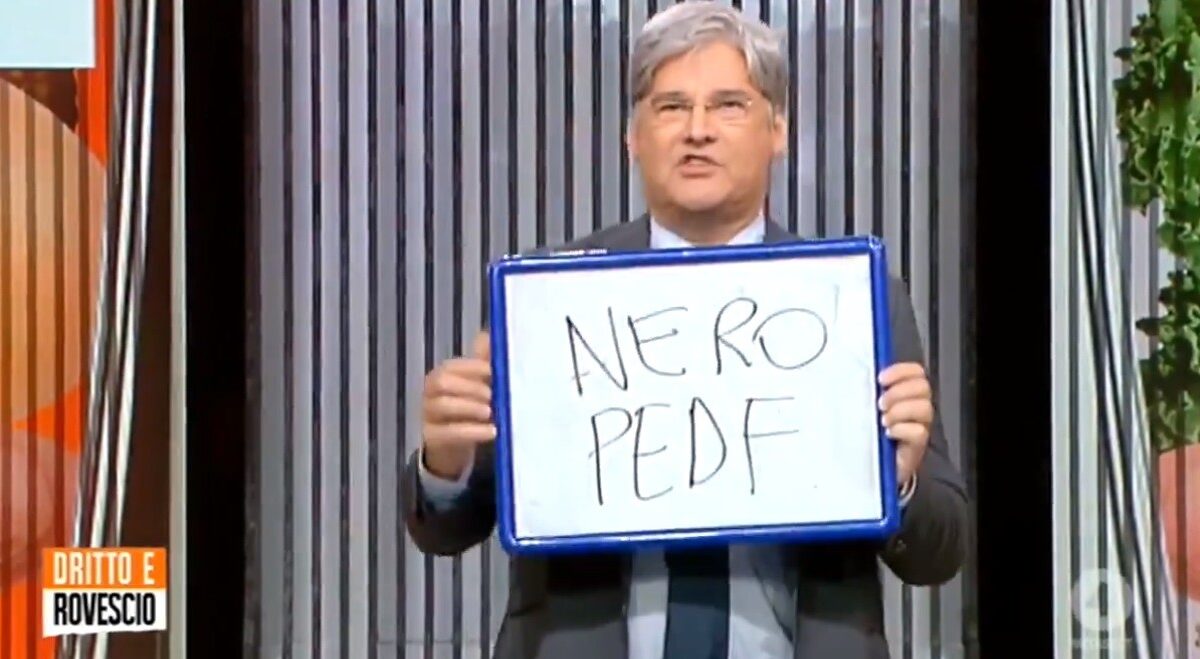Dritto e rovescio, Paolo Del Debbio e la ‘guerra’ con la regia: “Mi rompono i cogli*ni”