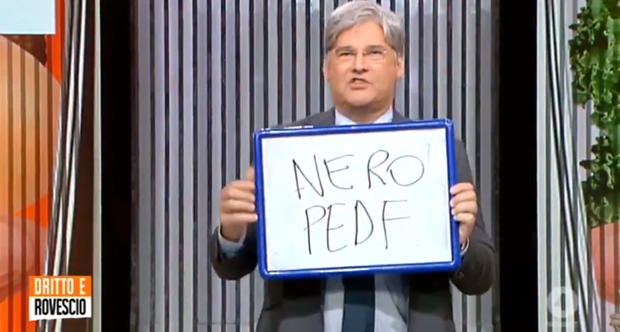 Dritto e rovescio, Paolo Del Debbio e la ‘guerra’ con la regia: “Mi rompono i cogli*ni”