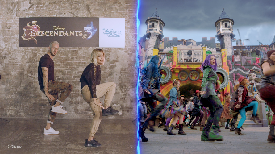 Descendants 3, il dance tutorial di Veronica Peparini e Andreas Muller per la coreografia di Good To Be Bad